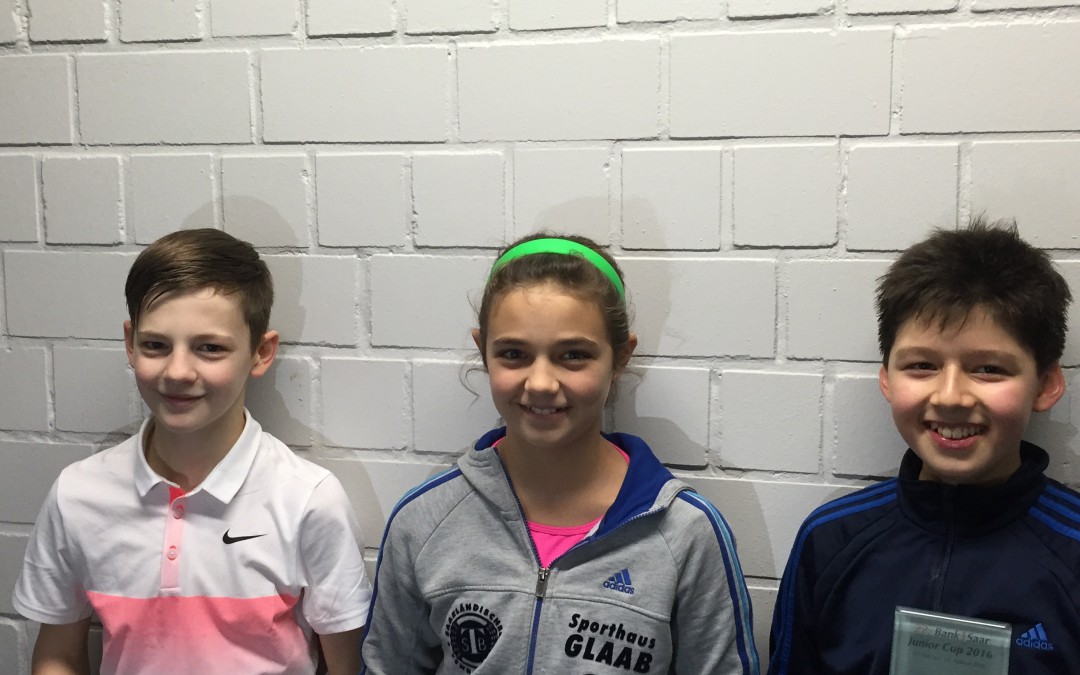 22. Bank1Saar Junior Cup 2016 – Ergebnisse